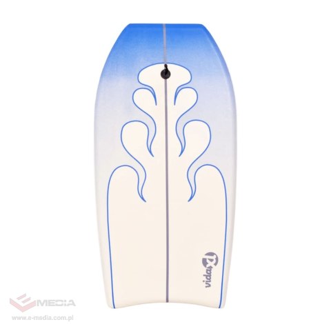 VidaXL Deska surfingowa bodyboard niebieska 104 cm