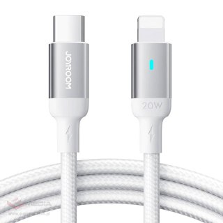 Kabel USB Lightning Typ C 20W 1.2m Joyroom S-CL020A10 (biały)