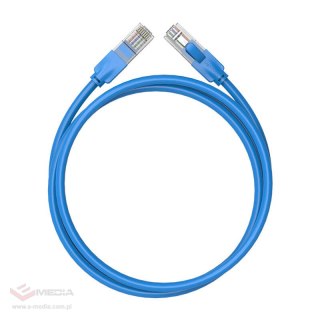 Kabel sieciowy UTP CAT6 Vention IBELD RJ45 Ethernet 1000Mbps 0,5m niebieski