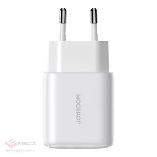 Ładowarka sieciowa Joyroom JR-TCF12 Dual-Port (2C) 20W (biały)