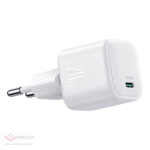 Ładowarka sieciowa Joyroom JR-TCG08 GaN Mini 20W (biały)