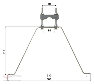 OBEJMA MUROWA OMP-60L22