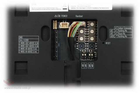 PANEL WEWNĘTRZNY DS-KH7300EY-WTHE2 Hikvision