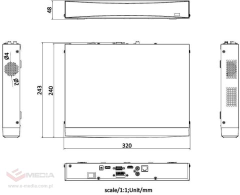 REJESTRATOR IP HIKVISION DS-7616NXI-K2/16P(D)