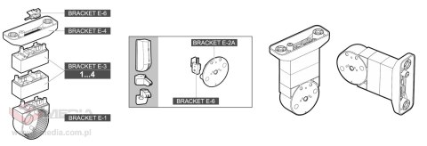 UCHWYT DO CZUJEK RUCHU BRACKET-E-AGATE-EX SATEL