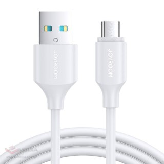 Kabel do Micro USB-A / 2.4A / 0.25m Joyroom S-UM018A9 (biały)