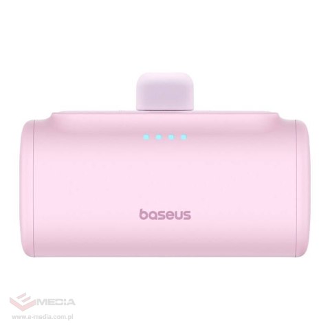 Powerbank Baseus Compact USB-C 5000mAh, 20W (różowy)