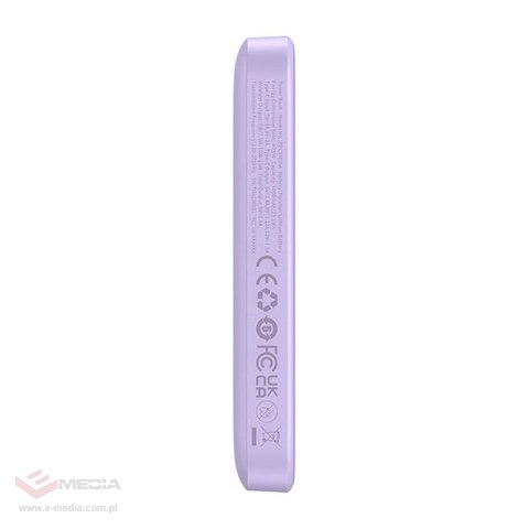 Powerbank mini Baseus 6000 mAh 20W (fioletowy)