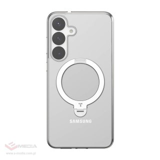 Etui na telefon Torras Ostand Spin Series do Samsung S25 (przezroczyste)