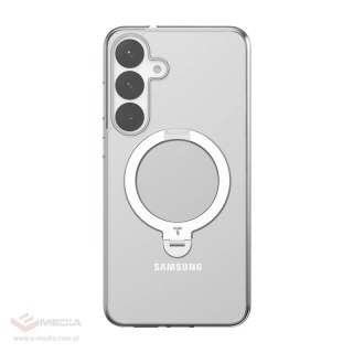 Etui na telefon Torras Ostand Spin Series do Samsung S25+ (przezroczyste)