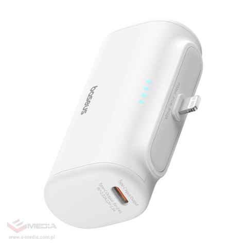 Powerbank OS-Baseus Compact IP 5000mAh 20W (biały)