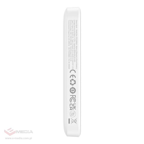 Powerbank magnetyczny Baseus Magnetic Mini 6000mAh 20W MagSafe (biały)