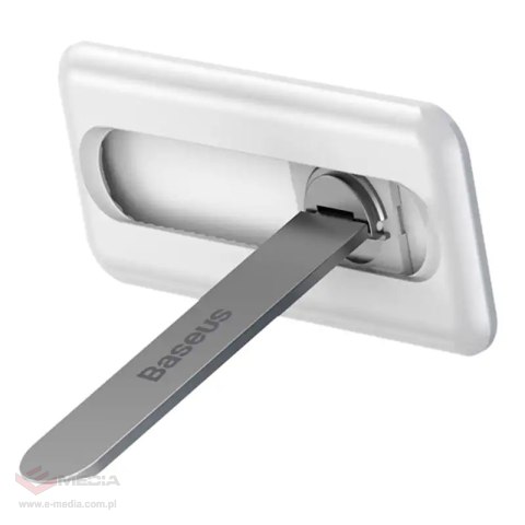 Uchwyt obrotowy Baseus Foldable Bracket do telefonu (biały)