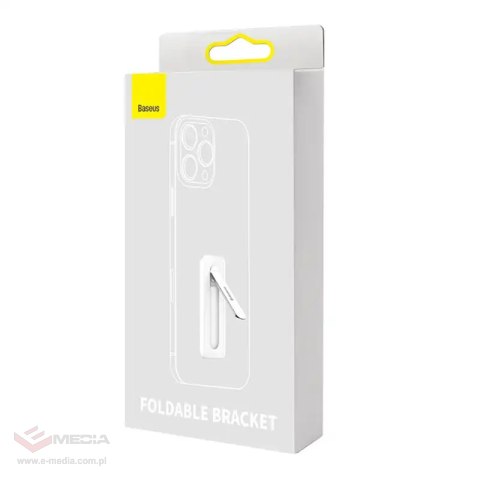 Uchwyt obrotowy Baseus Foldable Bracket do telefonu (biały)