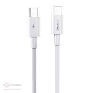 Kabel USB-C do USB-C Remax Marlik, 2m, 100W (biały)