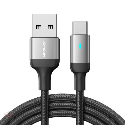 Kabel do USB-A / Typ C / 3A / 1.2m Joyroom S-UC027A10 (czarny)