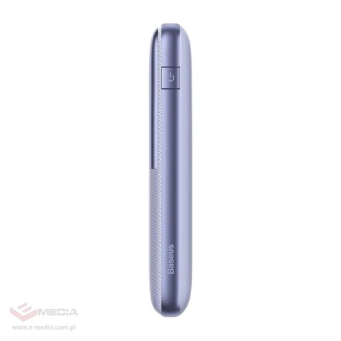 Powerbank Baseus Bipow Pro 10000mAh, 2xUSB, USB-C, 20W (fioletowy)