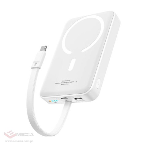 Powerbank Magnetyczny Baseus Mini 10000mAh 30W (biały) Edycja Bayern