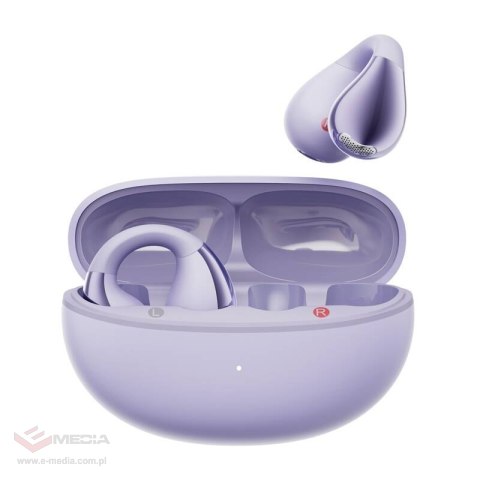 Słuchawki QCY Crossky Clip C30 (fioletowe)
