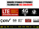 Antena DVB-T panel.ATD18 aktywna wew