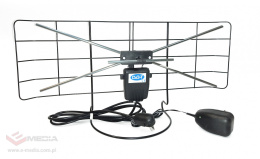 Room mesh DVB-T antenna + power supply, amplifier ( TV and Radio )