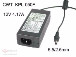 CHANNEL WELL TECHNOLOGY CWT AC ADAPTER KPL-040F-VI 100-240V 12V 3.33A 40W