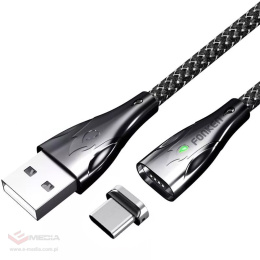 Kabel USB - USB C magnetyczny 2m oplot