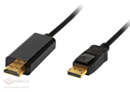 Kabel przewód DISPLAY PORT-HDMI 1,8m