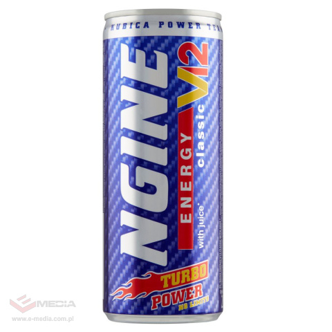 N-GINE energetyk 24 PUSZKI 250ml zgrzewka