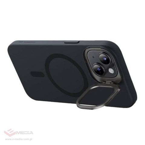 Etui ESR Cloud Soft z Kickstand do iPhone 15, Magsafe (czarne)