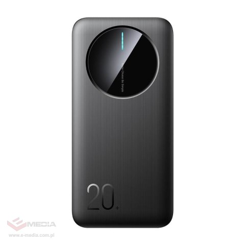 Powerbank Joyroom JR-PBF14 2.4A LED; 20000mAh (czarny)