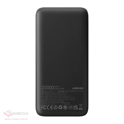 Powerbank Joyroom JR-PBF16 22,5W LED Szybkie ładowanie 20000mAh