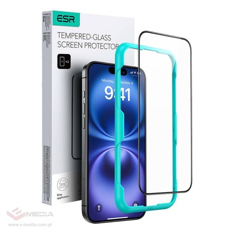 Szkło hartowane ESR dla iPhone 16 Plus