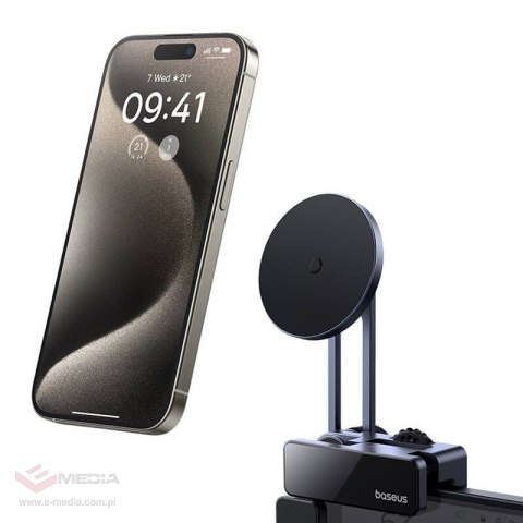 Magnetyczny uchwyt samochodowy do ekranu Baseus MaxView (szary)