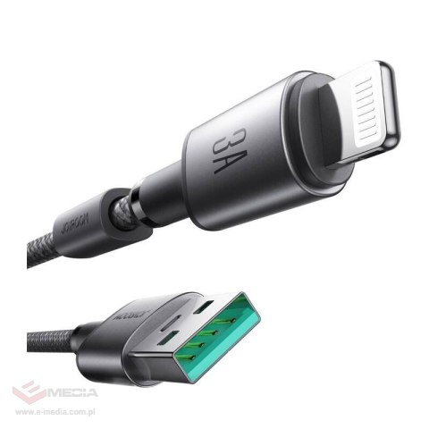 Kabel JOYROOM S-A50 USB-A-Lightning 1.2m 3A (szary)