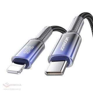 Kabel USB-C Lightning Joyroom S-A42 30W 1.2m czarny