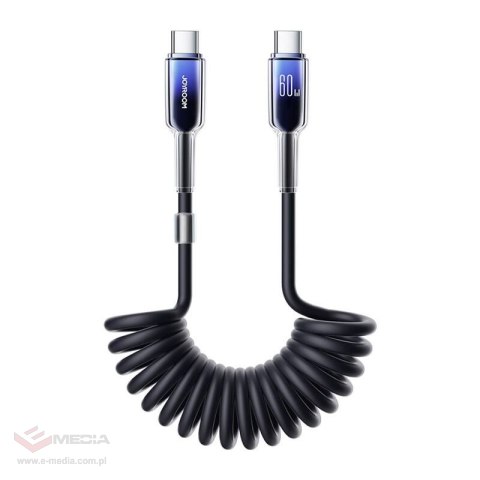 Kabel USB-C - USB-C Joyroom S-A43 60W 1.5m czarny