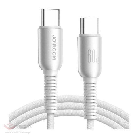 Kabel USB-C - USB-C Joyroom S-A51 60W 1.2m szary