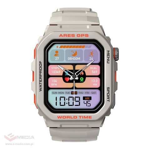 Smartwatch Zeblaze Ares GPS (biały)