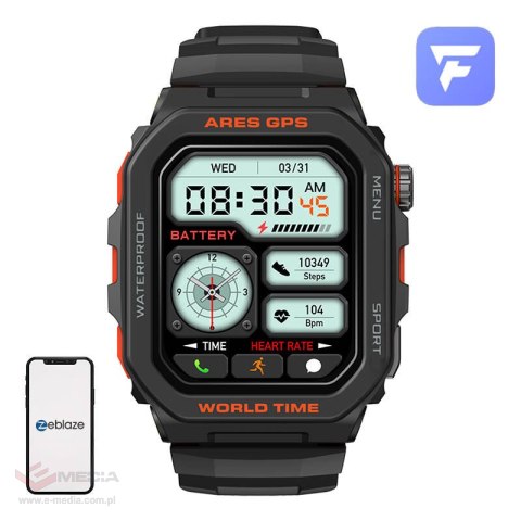 Smartwatch ZEBLAZE Ares GPS (czarny)