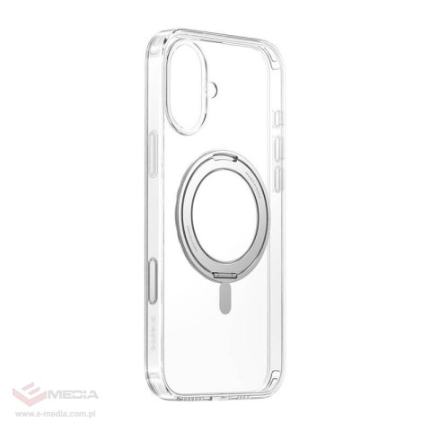 Magnetyczne etui ze stojakiem Baseus SkyRing 360° iP16 (przezroczyste)