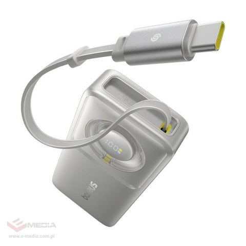 Powerbank Baseus OS Free2Pull 10000mAh 30W +kabel (szary)