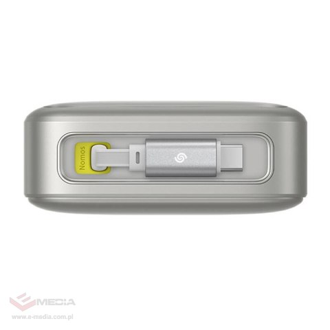 Powerbank Baseus OS Free2Pull 20000mAh 65W + kabel (szary)