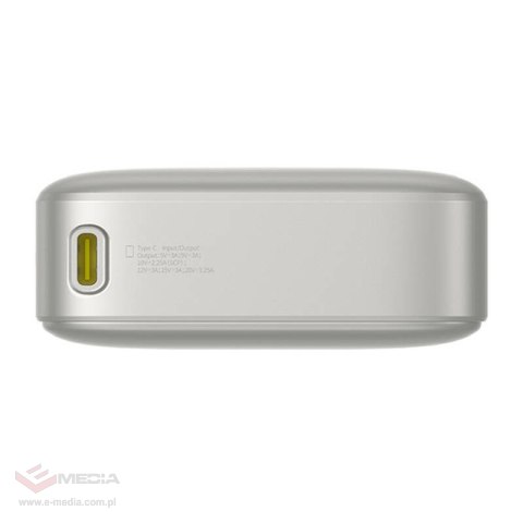 Powerbank Baseus OS Free2Pull 20000mAh 65W + kabel (szary)