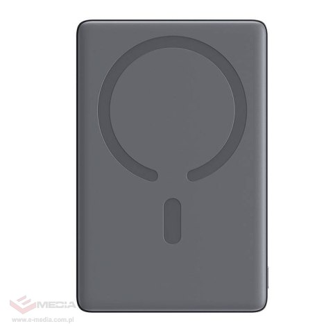 Powerbank magnetyczny Joyroom JR-PBM08 20W 5000mAh slim (szary)