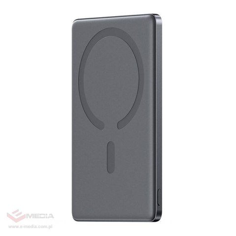 Powerbank magnetyczny Joyroom JR-PBM08 20W 5000mAh slim (szary)