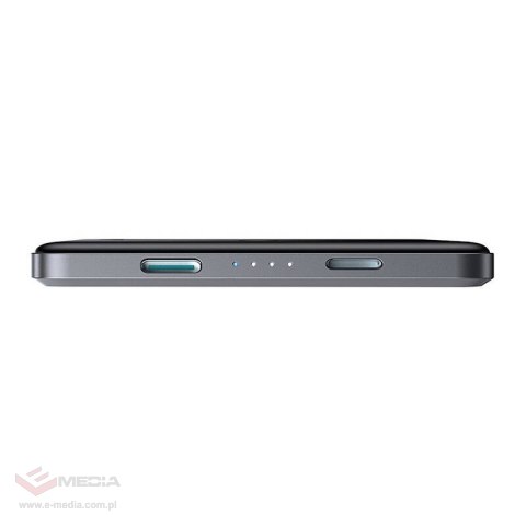 Powerbank magnetyczny Joyroom JR-PBM08 20W 5000mAh slim (szary)