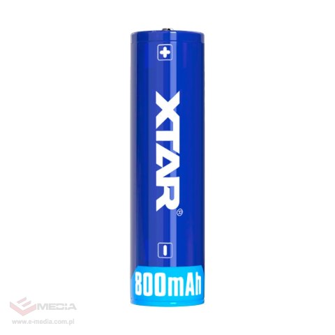 Akumulator XTAR 14500 / AA / R6 3,7V Li-ion 800mAh z zabezpieczeniem