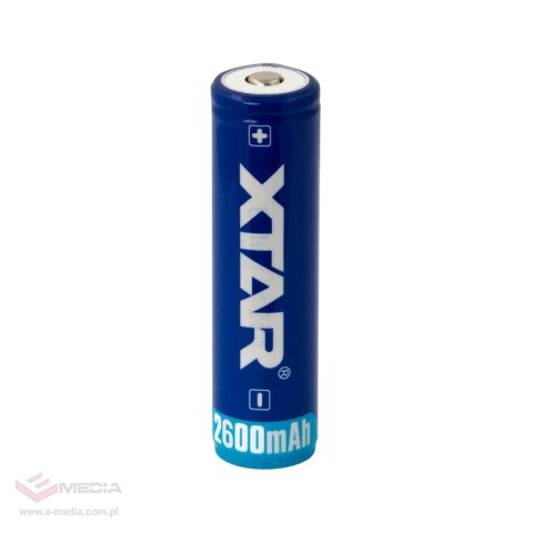 Akumulator XTAR 18650 3,7V Li-ion 2600mAh z zabezpieczeniem