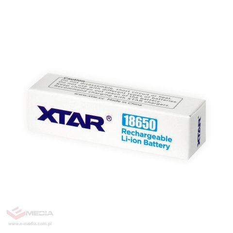 Akumulator XTAR 18650 3,7V Li-ion 2600mAh z zabezpieczeniem